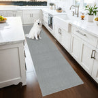Non-Slip Runner Rug Washable & Cuttable – Low-Profile Hallway Rug for Kitchen, Living Room, Bedroom, Balcony & Poolside – Multiple Sizes 60x180 to 60x600cm