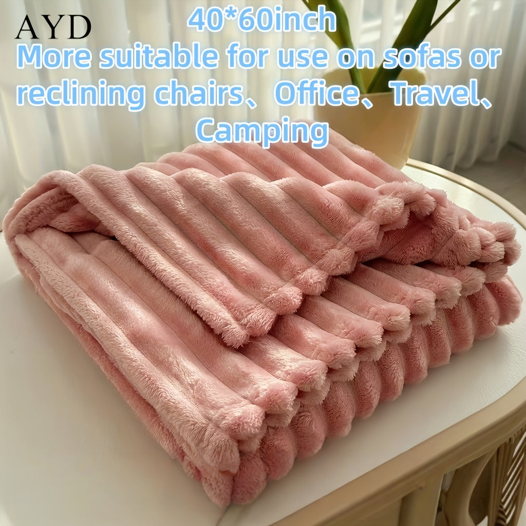 Faux Rabbit Fur Blanket Ultra-Soft Plush Throw for Bed & Couch – Lightweight Cozy Blanket in 8 Colors, Twin to King Size, Safe for Kids & Adults