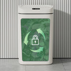 Smart Motion Sensor Touchless Trash Can with Odor-Sealing Lid Hands-Free Hygienic Waste Bin for Bathroom Office Bedroom Small Spaces 12L 16L 3.7 Gallon