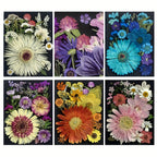 Dried Pressed Flowers 60pcs with Natural Herbs Kit – Real Pressed Flowers & Dry Leaves Bulk for Epoxy Resin Jewelry, Scrapbooking, DIY Crafts, Candle & Soap Making, Nail Décor (2 Styles)