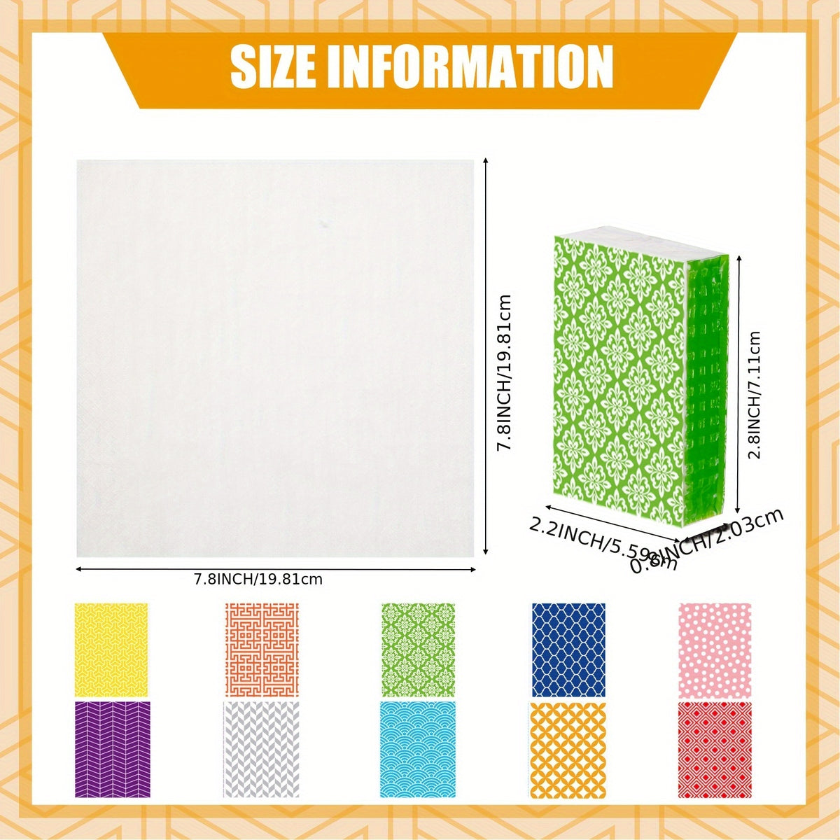 Pocket Tissues 100 Pack Bulk, Geometry Designed Individual Travel Tissue Packs, 3-Ply Soft Facial Tissues for Guests, Celebrations, Graduations, Weddings & Everyday Travel
