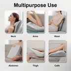 Rechargeable Shiatsu Back and Neck Massager with Heat – 3D Kneading Massage Pillow, USB Charging, Ergonomic Design for Deep Tissue Relief, Gift for Men Women Mom Dad Home Office Car Use