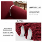 Elastic Stretch Sofa Cover Spandex – Non-Slip Couch Slipcover, Pet-Friendly, Machine Washable, All-Season, 7 Colors, 1/2/3 Seater, Living Room Bedroom Office Home Decor