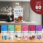 Automatic Spray Air Freshener Refill 8.45 oz 6 Scents 1-Pack and 4-Pack Odor Fighting for Home Bathroom Closet Car Office Fabric Lavender Magnolia Ocean Vanilla