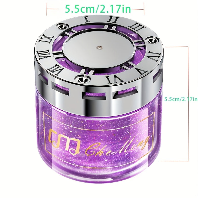 Solid Car Perfume Balm 2-Pack – Long-Lasting Light Fragrance Car Air Freshener & Interior Ornament, 5 Scent Combos: Lavender, Black Forest, Cologne, Wilderness & Gardenia Berry