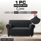 Stretch Spandex Sofa Cover 1 2 3 Seater Elastic Couch Slipcover Anti-Scratch Pet-Friendly Machine Washable Furniture Protector Holiday Gift
