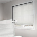 Cordless Honeycomb Blinds No Drill No Tools – Cellular Shades Color-Matched Easy Install Window Blinds for Bedroom Living Room & Office