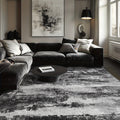 Modern Abstract Area Rug Machine Washable Non-Slip Large Soft Floor Carpet for Living Room Bedroom Dining Room – 6 Sizes 2x5 to 9x12 Ft
