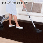 Runner Rug for Hallway Entryway Kitchen – Indoor Outdoor Non-Slip Rubber Backing, 200+ Custom Sizes, 8 Colors, Stain Resistant Low Pile Carpet Runner