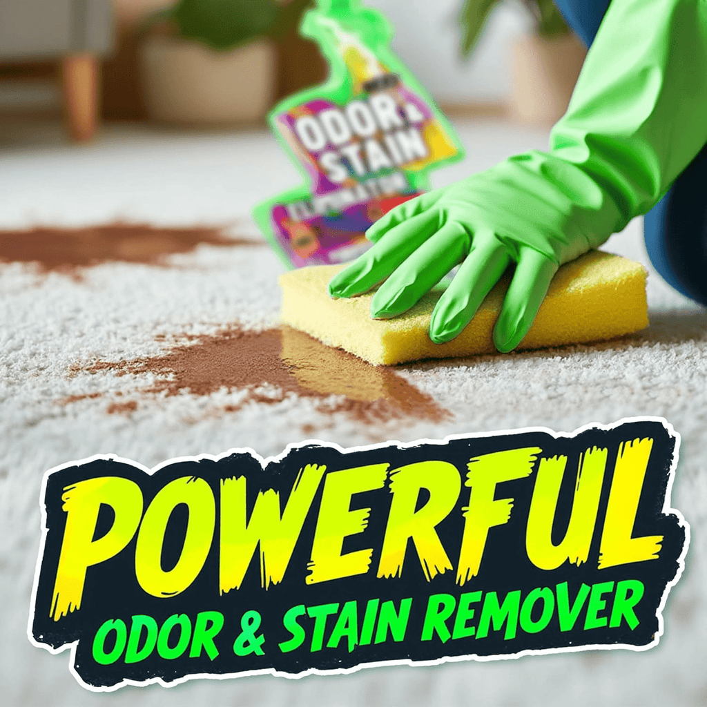 Pet Odor & Stain Eliminator Enzyme Spray 3-Pack – All-Natural Enzyme Cleaner for Dog & Cat Urine, Carpet, Upholstery, Tile & Multi-Surface Messes, Safe for Pets & Children