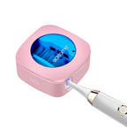 USB Rechargeable Toothbrush Case & Protective Cover – Compact Portable Toothbrush Box with Flip-Top, 200mAh Battery, 4 Colors for Travel Home Dorm & Gifting
