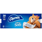Ultra Soft Mega Roll Toilet Paper 200 Sheets – Available in 6 & 16 Count, Double & Mega Rolls, Cushiony Thick 2-Ply Bath Tissue for the Whole Family