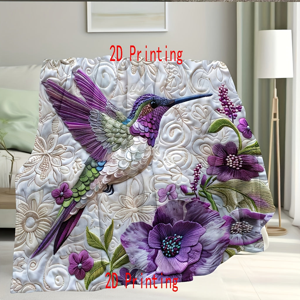 Butterfly Flannel Blanket – Soft Gift for Mom from Daughter | 2D Print Throw Blanket | Mother’s Day, Christmas, Thanksgiving & Birthday Gift | 4 Sizes