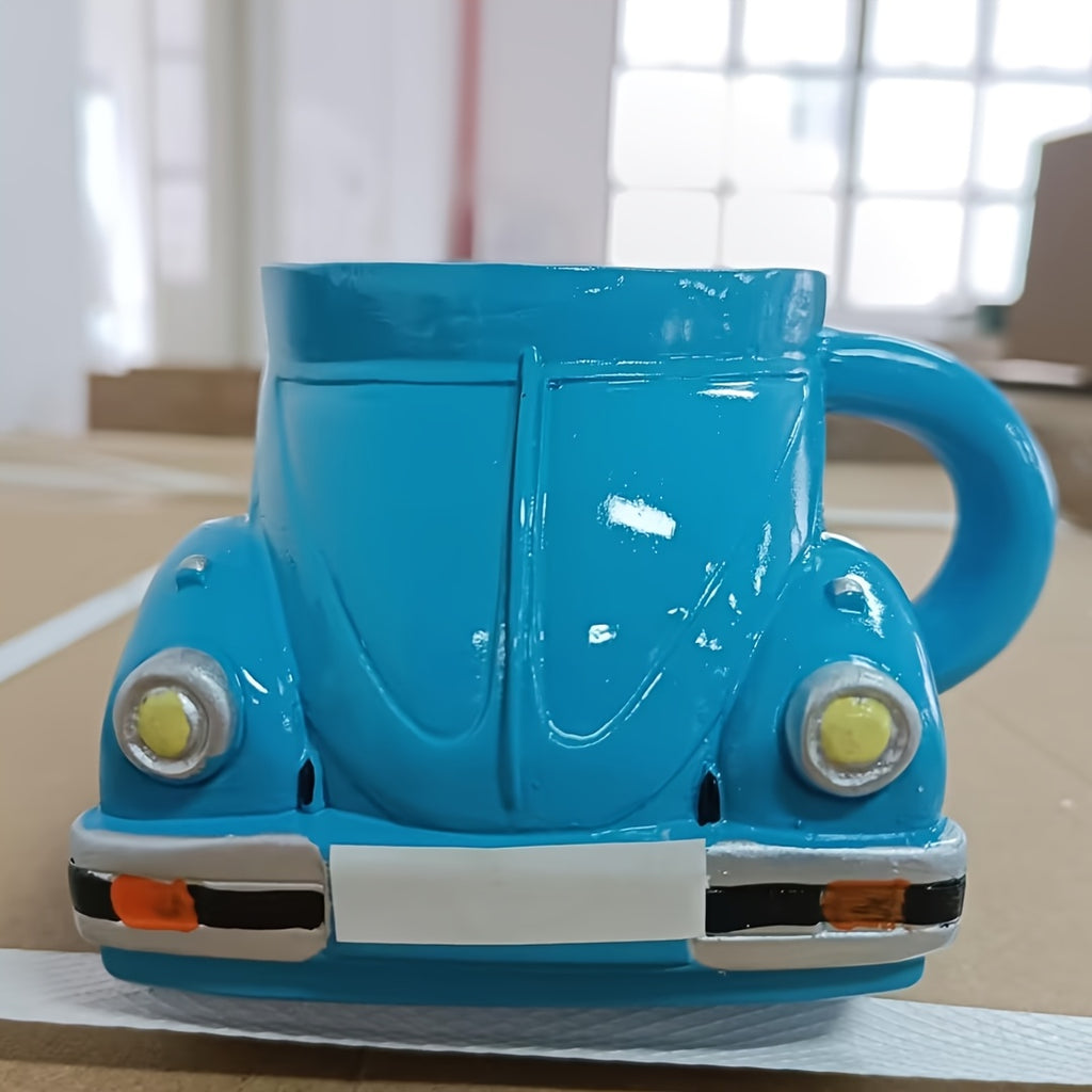 Sports Car Shaped Coffee Mug | Novelty Large Capacity Unique Drinkware Office Decor Gift for Car Lovers