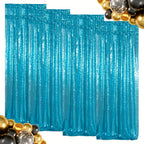 Sequin Backdrop Curtains – Glitter Party & Wedding Background Panels, 2ft×8ft per Panel, 4/6/8 Panel Sets, 29 Colors for Birthday, Stage, Bridal & Event Decor