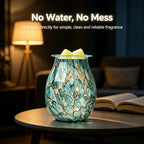 3D Glass Melt Wax LED Candle Light 7 Color Changing Mood Light for Home Office Room Decor Holiday Gift 1pc or 2pc Set