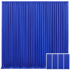 Photo Backdrop 4-Pack Taffeta Draping Background Cloth 5×10 Ft – Opaque Reusable Rod Pocket Panel for Weddings, Birthdays, Baby Showers & Photo Studios | 16 Colors