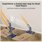 Dual Soft Roller Brush Head Replacement – Compatible with Dyson V7, V8, V10, V11 & V15 Cordless Vacuums | 360° Swivel Pulleys | Hard Floor Nozzle