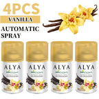 Automatic Spray Air Freshener Refill 8.45 oz 6 Scents 1-Pack and 4-Pack Odor Fighting for Home Bathroom Closet Car Office Fabric Lavender Magnolia Ocean Vanilla