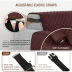 Sofa Cover All Season Stretch Couch Slipcover - Machine Washable, Pet & Dog Friendly, Fits 2/3/4 Seater, Drawstring, Anti-Slip Polyester Furniture Protector for Living Room