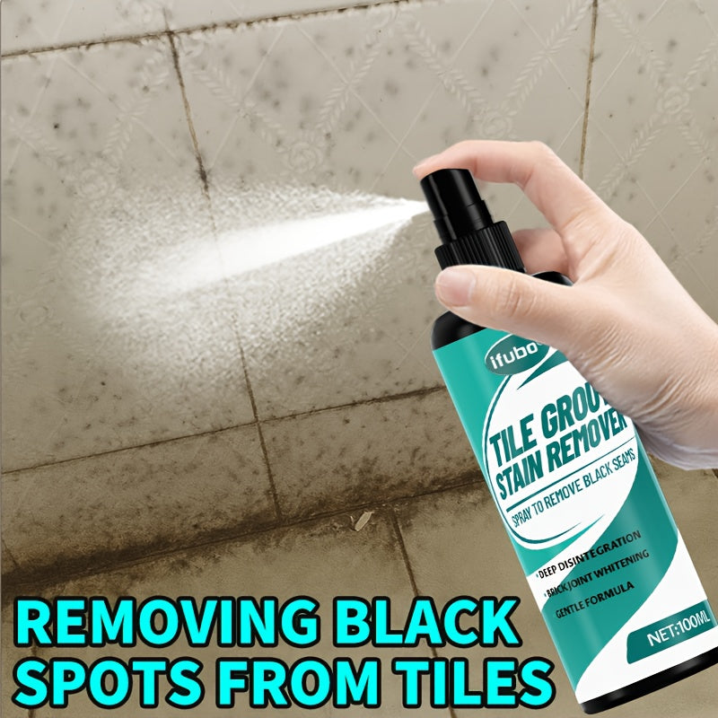 Tile Grout Stain Remover Liquid for Bathroom Floor Tiles – Ceramic Descaler, Scale & Yellowing Remover, Toilet Floor Cleaner, Coconut-Derived Unscented Tile Cleaning Solution
