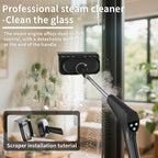 Handheld High-Pressure Steam Cleaner – High-Temperature, LCD Display, Multi-Speed Control | Carpet, Kitchen, Sofa & Tile Cleaning