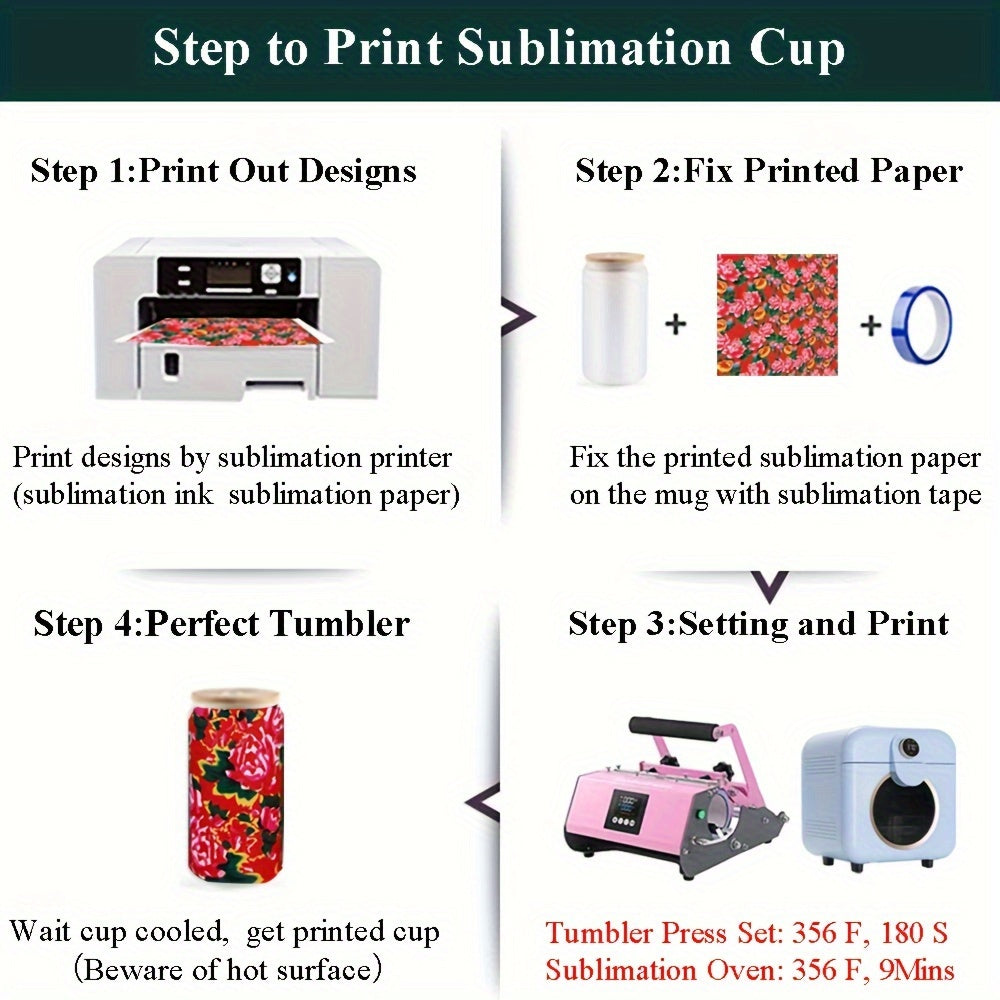 Sublimation Glass Tumbler Bulk Set 12 Pack with Bamboo Lid Straw & Brush – 16oz Clear or Frosted Cups for DIY Crafts, Parties & Everyday Drinking