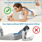 Multi-Functional Leg Pillow Waist Support Prone Sleeping Pillow Office Home Relaxation Lumbar Support Cushion for Lying Down Sleeping Phone Use - 6 Colors