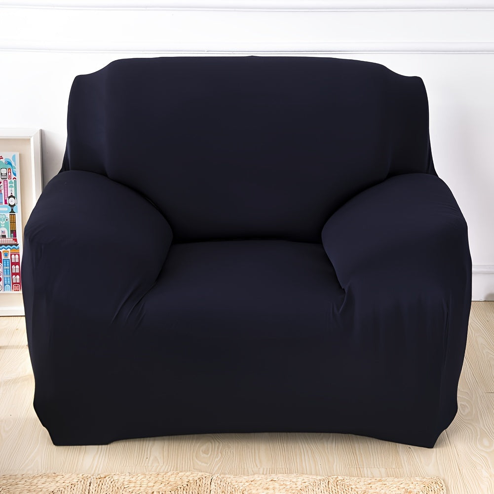 Printed L Shape Sofa Cover with Pillowcase – High Stretch Elastic Spandex Slipcover for 1 2 3 4 Seater Sectional, Pet Dog Furniture Protector for Living Room