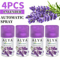 Automatic Spray Air Freshener Refill 8.45 oz, 1 or 4 Pack, 6 Scents Lavender Vanilla Cool Linen Ocean Magnolia Mixed Berries, Odor Eliminating Room Spray for Home Bathroom Car Office Closet