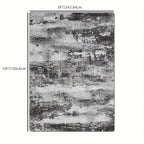 Modern Abstract Area Rug Machine Washable Non-Slip Large Soft Floor Carpet for Living Room Bedroom Dining Room – 6 Sizes 2x5 to 9x12 Ft