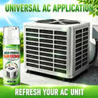AC Cleaning Agent Spray 300ml – Air Conditioner Indoor & Outdoor Unit Cleaner for Cold Plates, Ventilation Openings & Refrigeration Systems, Removes Dirt & Improves Air Circulation Efficiency