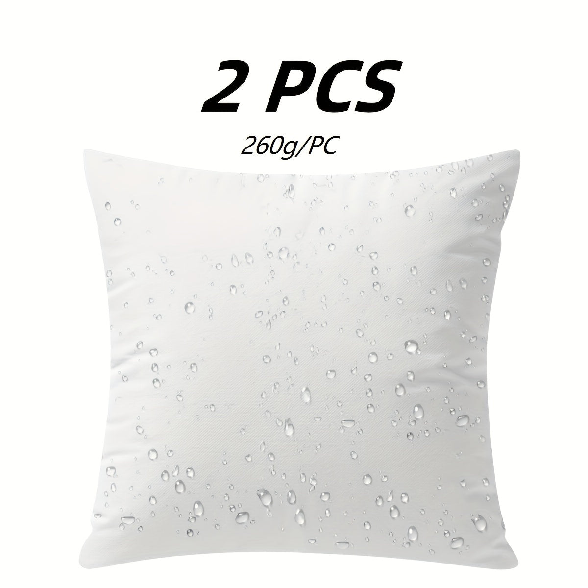 Square Pillow Inserts for Indoor & Outdoor Use – Premium Decorative Cushion Filling for Couches, Patios & Picnics, Weather-Resistant Throw Pillow Inserts