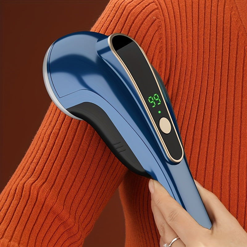 Electric Lint Eraser Rechargeable USB with Cleaning Brush | Portable Fabric Shaver for Sweaters Blankets Carpets Furniture Upholstery, Removes Lint Balls, Clothing Lint Remover
