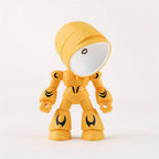 LED Robot Night Light Mini Cute Cartoon Desk Lamp Desktop Decoration for Kids Bedroom Office Holiday Birthday Gift