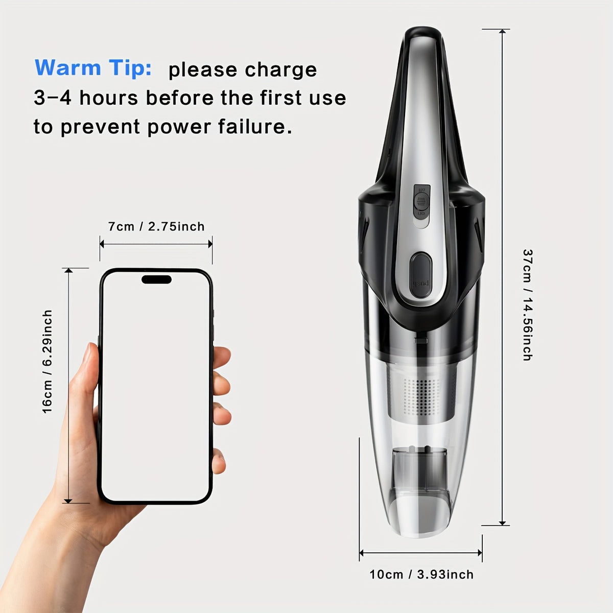 Cordless Car Vacuum Cleaner 6000PA Strong Suction Handheld Portable Rechargeable with 5 Accessories for Car Interior Home Pet Hair Cleaning Pink Gift for Women