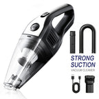 Cordless Handheld Vacuum Cleaner – Lightweight, Powerful Suction, Large Capacity & Rechargeable, Deep Cleaning for Home, Kitchen, Car & Office | 6 Colors