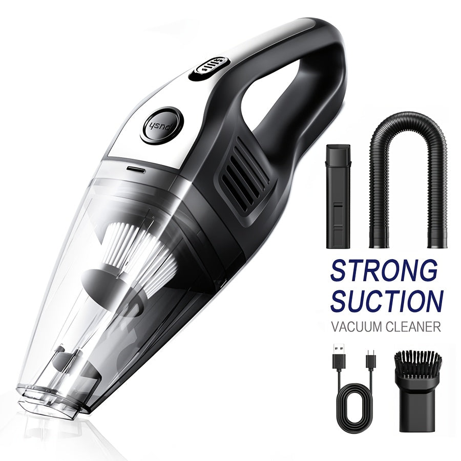Cordless Handheld Vacuum Cleaner – Lightweight, Powerful Suction, Large Capacity & Rechargeable, Deep Cleaning for Home, Kitchen, Car & Office | 6 Colors