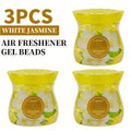 Air Freshener Scented Beads 3-Pack 14oz Each Long-Lasting Fragrance Odor Eliminator for Home Room Closet Bathroom Car Office Fabric Aromatherapy Multiple Scents