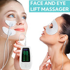 EMS Microcurrent Eye Massager Facial Lifting Device, Low-Frequency Tightening Tool for Eye Corners, Masseter Muscle Relaxation & Facial Slimming