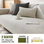 Chenille Ribbed Sofa Cover – Pet-Friendly Non-Slip Stretch Slipcover, Machine Washable Sofa Protector for 2, 3 & 4-Seater and Sectional Sofas, Modern Living Room Couch Cover