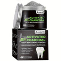 Activated Charcoal Teeth Whitening Powder Natural Brightening Tooth Polish Deep Cleaning Plaque Remover Mint Flavor Fresh Breath Daily Use 60g
