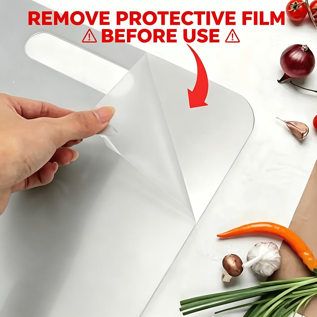 Stainless Steel Cutting Board Set 3 Piece – Rust-Resistant BPA-Free Durable Kitchen Prep Boards, Easy to Clean Space-Saving Nested Set for Food Preparation