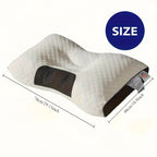 Adjustable Ergonomic Bed Pillows 2-Pack or 4-Pack - Soft Neck Support, Removable Washable Pillow Core, No-Collapse Deep Sleep Pillow Set for Couples Home Bedroom