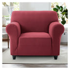 Thickened Jacquard Spandex Sofa Cover Elastic Stretch Slipcover Pet Friendly All Season Non-Slip Removable Washable Armchair Loveseat 1 2 3 Seater Couch Protector