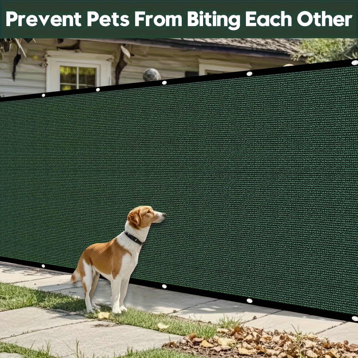 Privacy Screen Fence Heavy Duty HDPE Mesh Outdoor Shade Cloth Barrier 5x25ft 6x50ft with Rope Green Brown Black