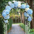 Bulk Artificial Hydrangea Flower Heads 72pcs with Stems - Faux Hydrangea Flowers for Home, Wedding & Party Decorations, Floral Arrangements & Centerpieces