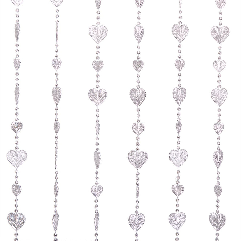 Acrylic Beaded Curtain 35.5x72 Inch for Doorways and Windows - Boho Room Divider and Closet Door Curtain - Decorative Bead Curtain for Bedroom, Wedding, Events and Retail Window Display