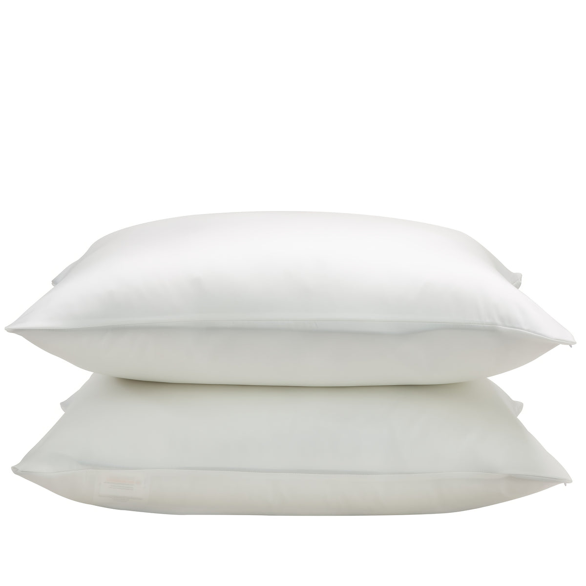 Mulberry Silk Pillowcases 2pcs - 600 Thread Count Solid Color Cooling Pillow Covers with Hidden Zipper for Hair and Skin Care Bedroom Sofa Machine Washable