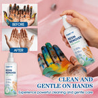 Epoxy Resin Cleaner & Hand Resin Remover 3.38 oz – Gentle Citric Acid Formula for Artisans, Nail Technicians & Artists, Dissolves Viscous Resins on Tools